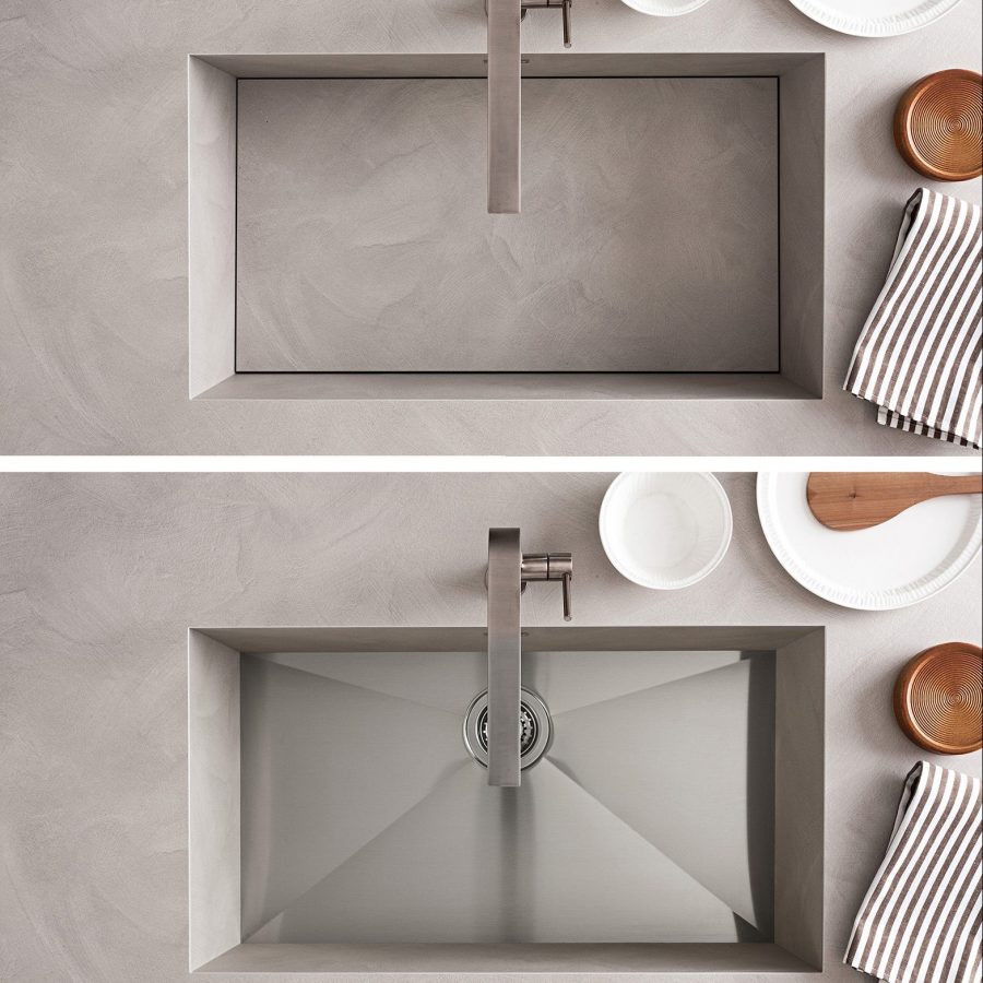 INTEGRATED SINK - Mobilegno