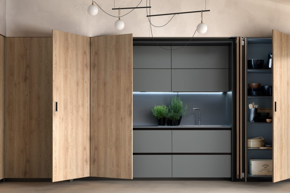 HIDDEN KITCHENS: ESSENTIAL AESTHETICS - Mobilegno