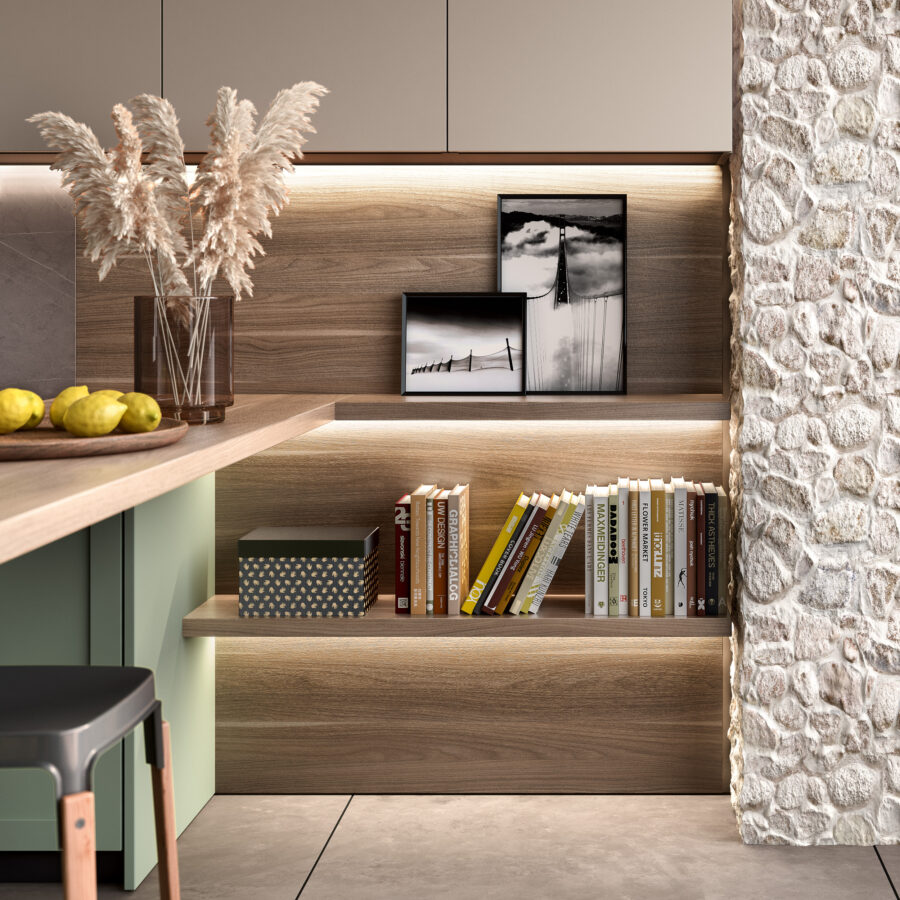 BOISERIE SHELVES - Mobilegno