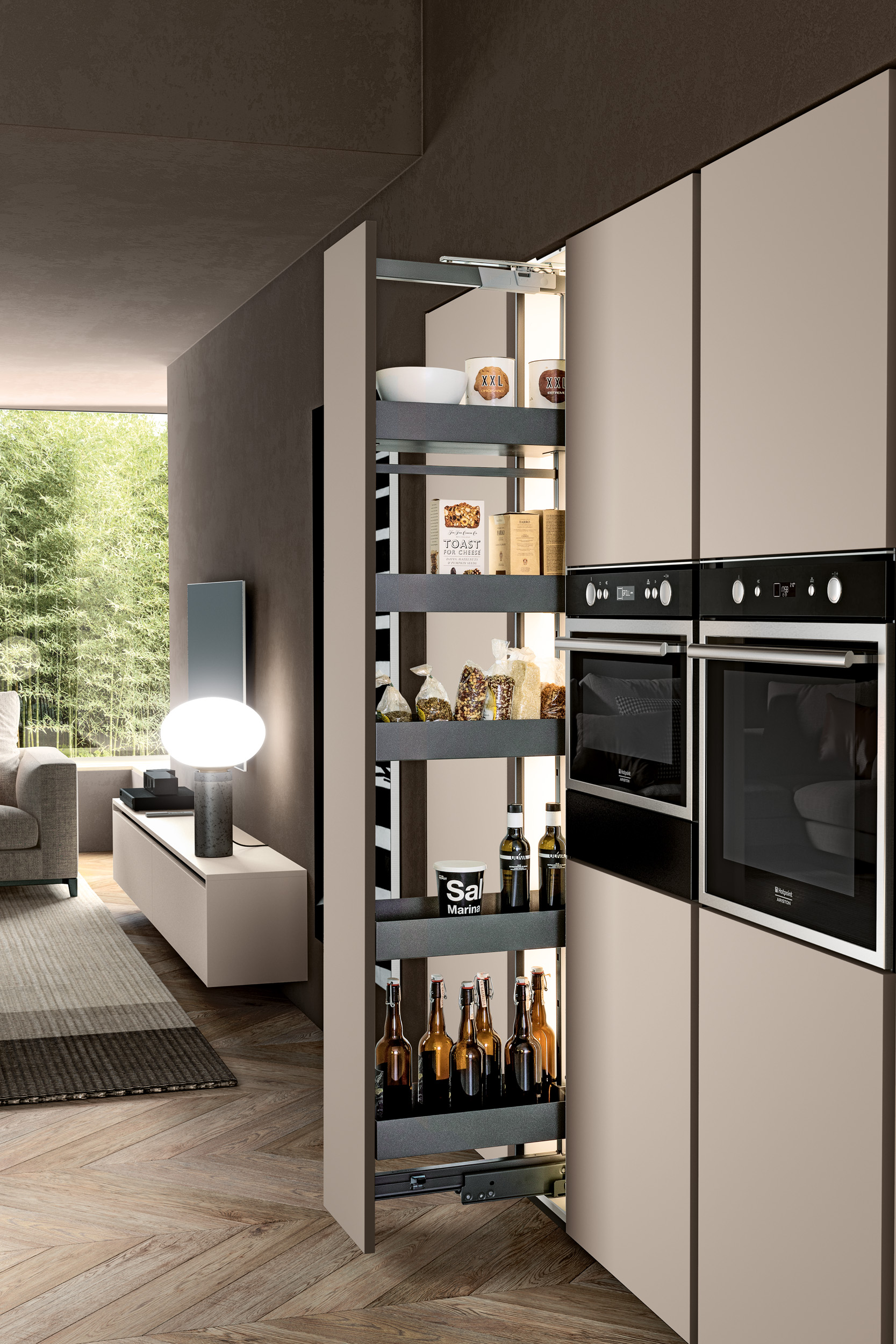 EQUIPPED COLUMNS - Mobilegno