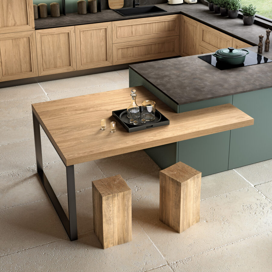 SNACK TABLE AND SUPPORT - Mobilegno